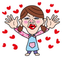 The housewife who isn't cute sticker #7513442