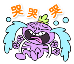 Alien and his boss sticker #7513485