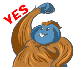 Orangutan Sticker sticker #7513630