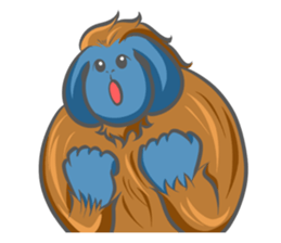 Orangutan Sticker sticker #7513637