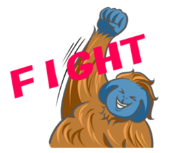 Orangutan Sticker sticker #7513640