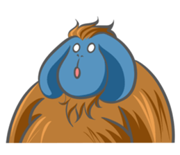 Orangutan Sticker sticker #7513644