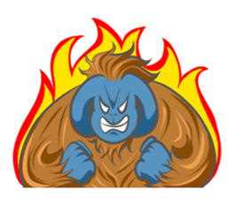 Orangutan Sticker sticker #7513655