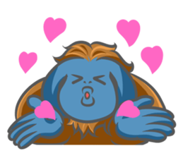 Orangutan Sticker sticker #7513657