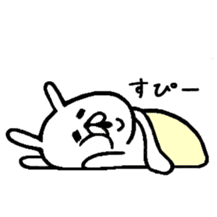 Chococo's Yuru Usagi 5(Relax Rabbit5) sticker #7513762