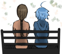 Sora-kun Handsome boy (may be) sticker #7513955