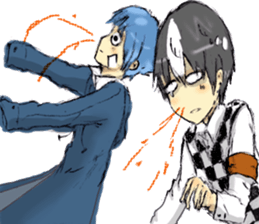 Sora-kun Handsome boy (may be) sticker #7513961