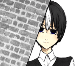 Sora-kun Handsome boy (may be) sticker #7513967