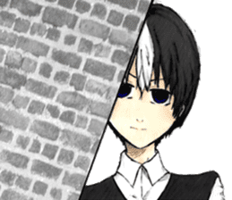 Sora-kun Handsome boy (may be) sticker #7513967