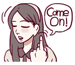 AsB - OLN / Office Lady Nerd. sticker #7514111