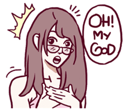 AsB - OLN / Office Lady Nerd. sticker #7514119