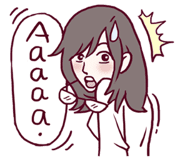 AsB - OLN / Office Lady Nerd. sticker #7514138