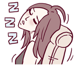 AsB - OLN / Office Lady Nerd. sticker #7514139