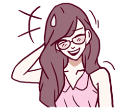 AsB - OLN / Office Lady Nerd. sticker #7514141