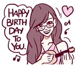 AsB - OLN / Office Lady Nerd. sticker #7514145