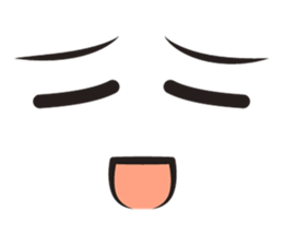 Facial expressions sticker #7514354