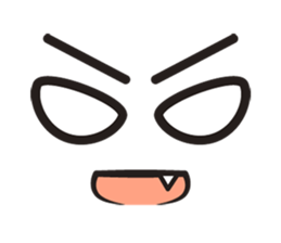 Facial expressions sticker #7514370