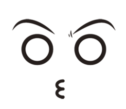 Facial expressions sticker #7514374