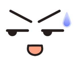 Facial expressions sticker #7514375