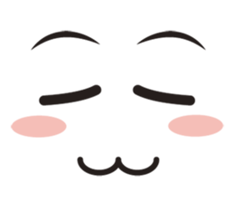 Facial expressions sticker #7514380