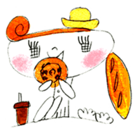 Panna and Kolone's Breadful Days sticker #7514480