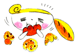 Panna and Kolone's Breadful Days sticker #7514484