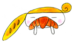 Panna and Kolone's Breadful Days sticker #7514486