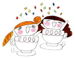 Panna and Kolone's Breadful Days sticker #7514489