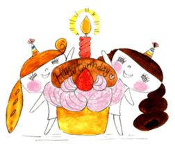 Panna and Kolone's Breadful Days sticker #7514490