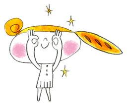 Panna and Kolone's Breadful Days sticker #7514491