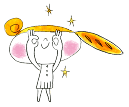 Panna and Kolone's Breadful Days sticker #7514491