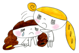 Panna and Kolone's Breadful Days sticker #7514497