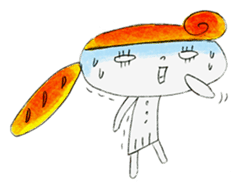 Panna and Kolone's Breadful Days sticker #7514500