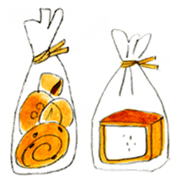 Panna and Kolone's Breadful Days sticker #7514505