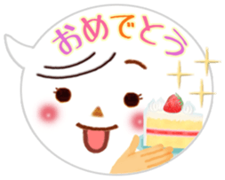 Cute emoticons stickers sticker #7514678