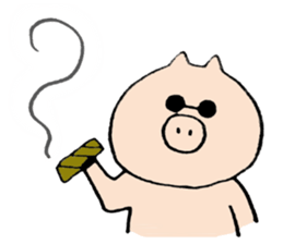 Black tonton sticker #7514717