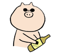 Black tonton sticker #7514719