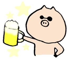 Black tonton sticker #7514720