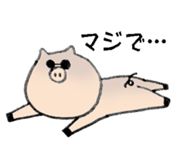 Black tonton sticker #7514725