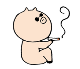 Black tonton sticker #7514731