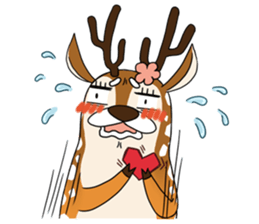 Dumun and Male Sister Deer sticker #7515109