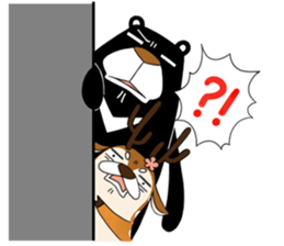 Dumun and Male Sister Deer sticker #7515128