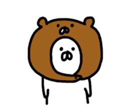 Freedom bear sticker sticker #7515232