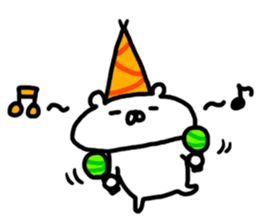 Freedom bear sticker sticker #7515261