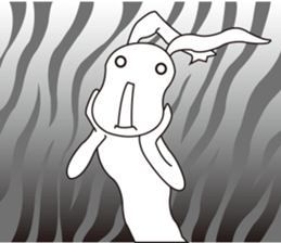 Active rabbit sticker #7515280