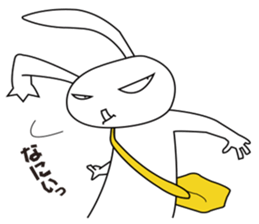 Active rabbit sticker #7515281