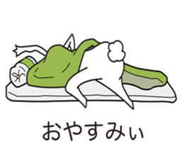 Active rabbit sticker #7515287