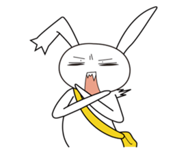 Active rabbit sticker #7515289