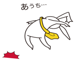 Active rabbit sticker #7515296