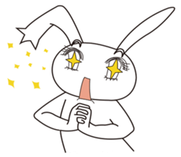 Active rabbit sticker #7515298